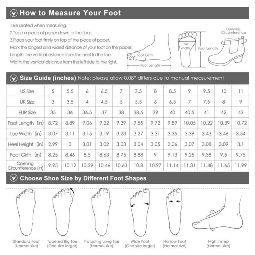 DREAM PAIRS Zoey 2, Heel Chunky Ankle Boots, - Picture 3 of 12